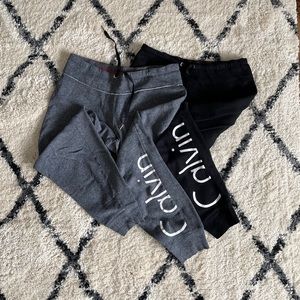BUNDLE GREY AND BLACK CALVIN KLEIN JOGGERS